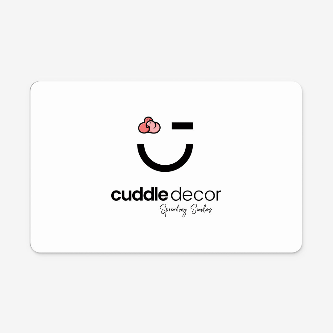 Cuddle Decor Gift Cards