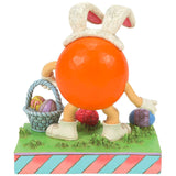 Jim Shore M&M'S Orange Character with Basket back