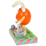 Jim Shore M&M'S Orange Character with Basket side