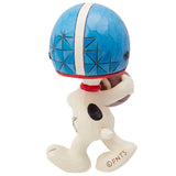 Jim Shore Snoopy Football Mini 3.25" back