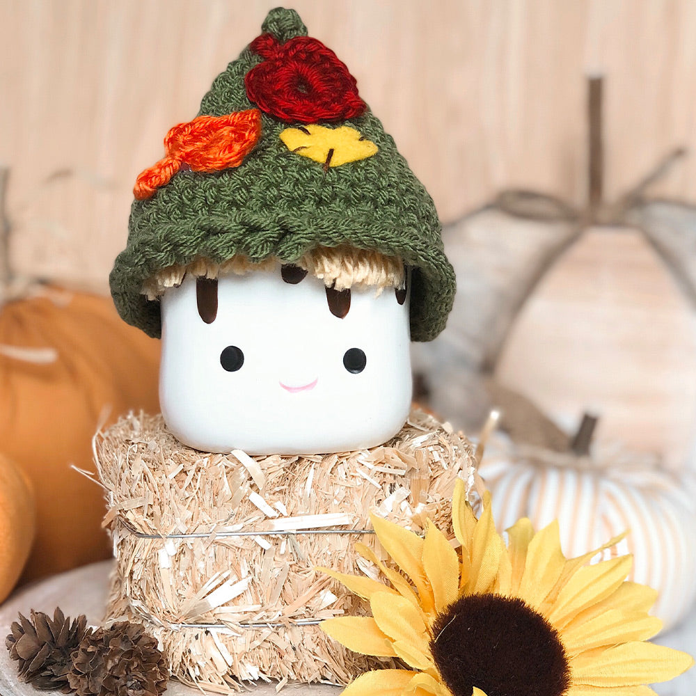 Marshmallow outlet mug hat