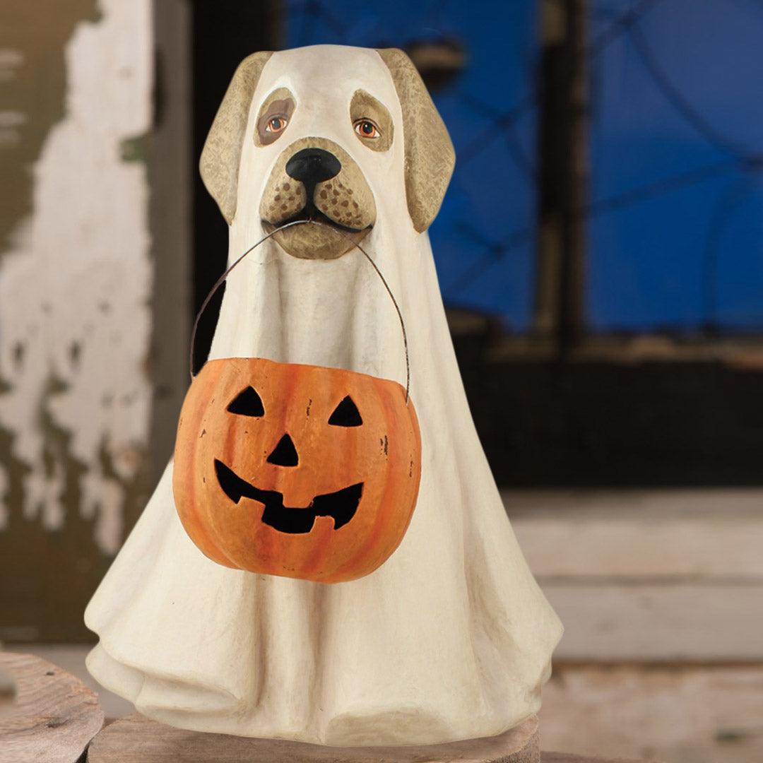 Ghost Dog Halloween Decoration
 Bethany Lowe Designs Ghost Dog