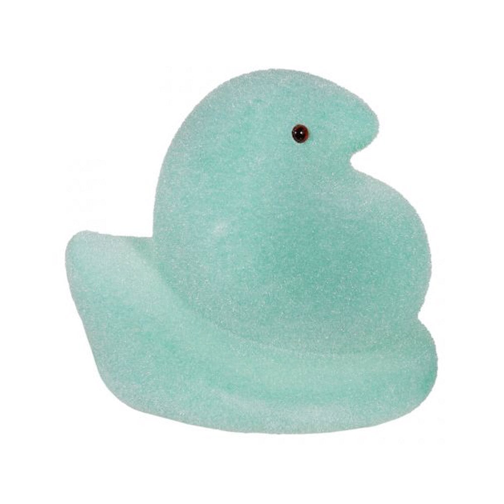 Aqua Flocked Peeps Medium 6" by Peeps®